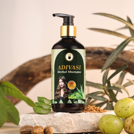 Adhivasi Hair Cleanser – The Signature 108 Ayurvedic Herbs Shampoo